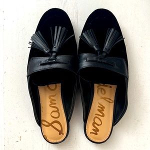 Sam Edelman Paris Velvet Leather Mule